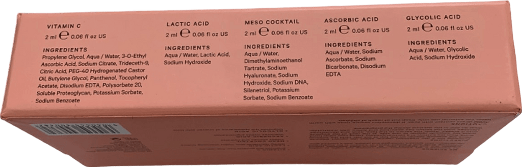 MZ Skin Glow Boost Ampoules 5 Day Intensive Radiance Regime 10x2ml - Reliked