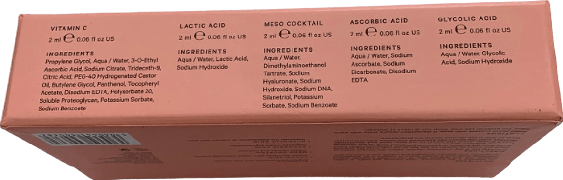 MZ Skin Glow Boost Ampoules 5 Day Intensive Radiance Regime 10x2ml - Reliked