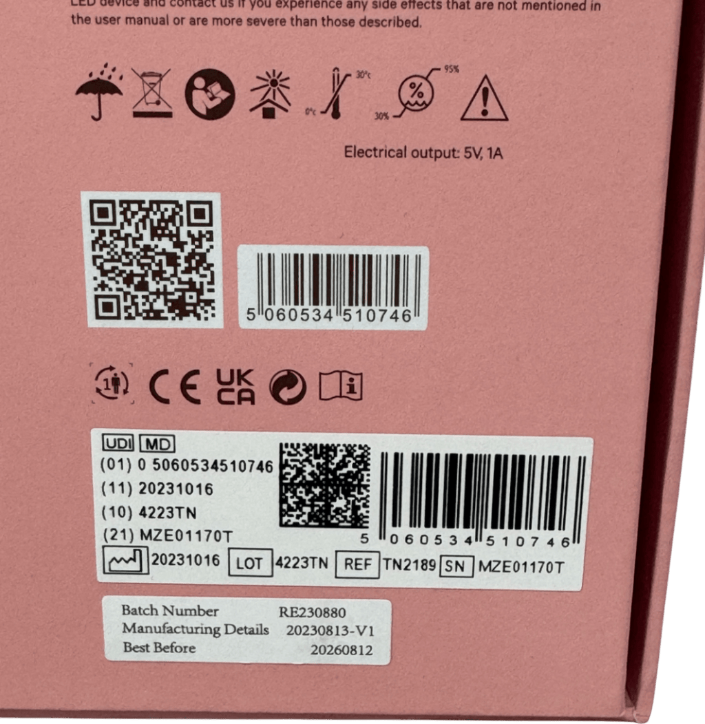 MZ Skin Lightmax Minipro Eyeconic Led Eye Device - Reliked