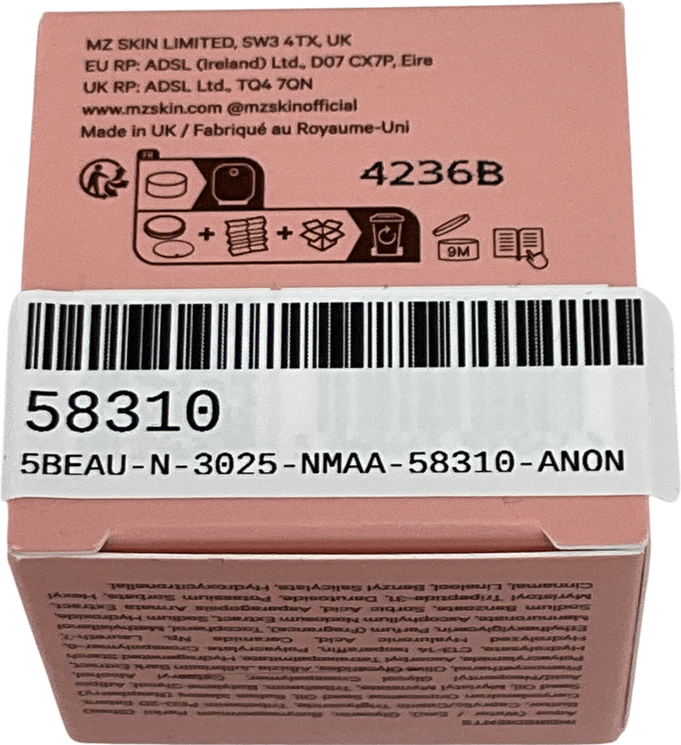 MZ Skin Soothe & Smooth Illuminate, Hydrate & Refresh The Delicate Eye Area 14ml - Reliked