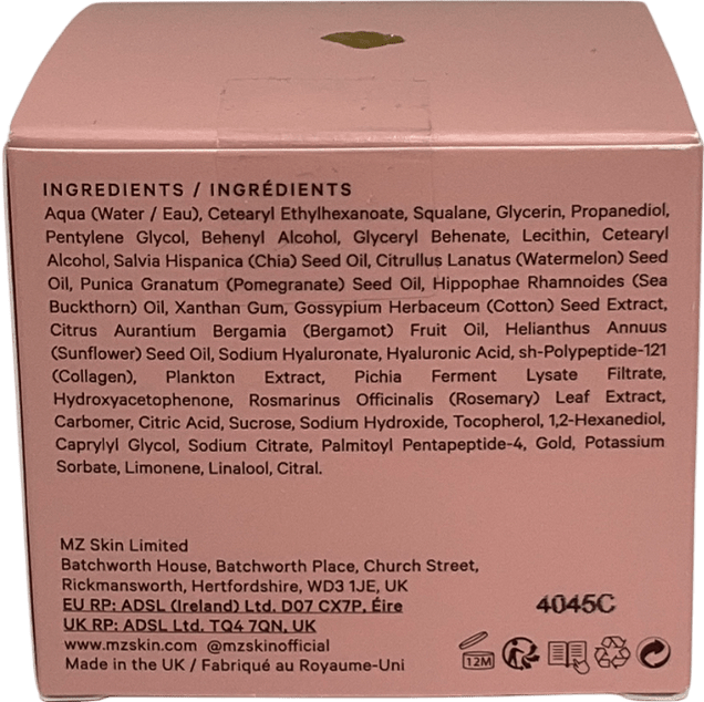 MZ Skin The Light Moisturiser 50ml - Reliked