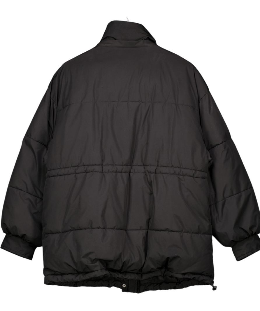 NA - KD Black Oversized Puffer Coat UK 8 - Reliked