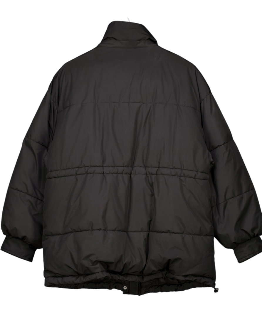 NA - KD Black Oversized Puffer Coat UK 8 - Reliked