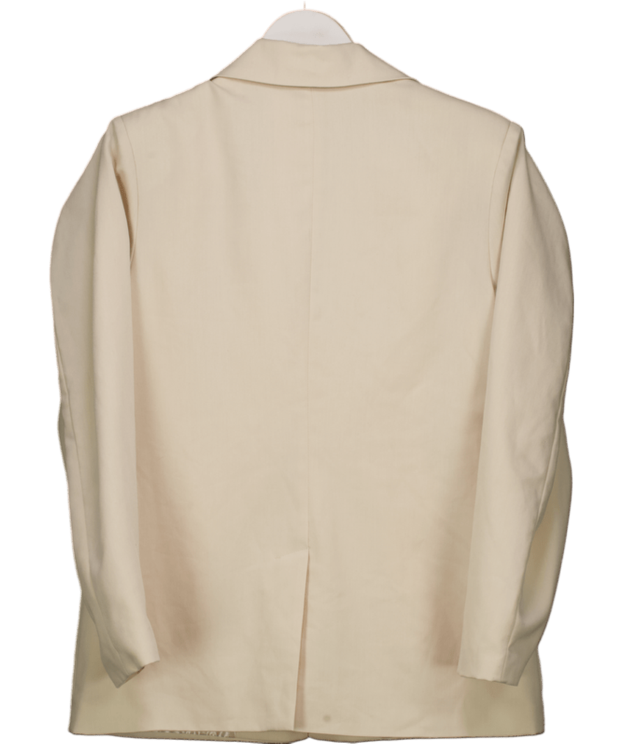 NA - KD Cream Erica Kvam cream Oversized Blazer UK 10 - Reliked