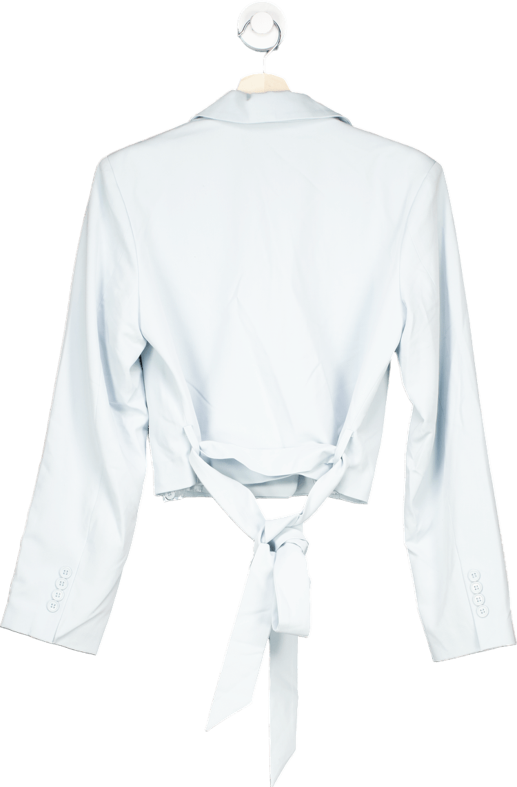 NA - KD Light Blue Hanna Schönberg Cropped Blazer EU 36 UK 8 - Reliked