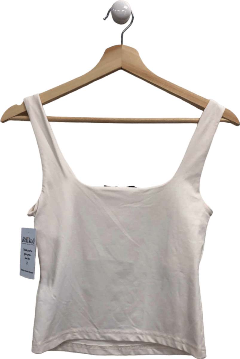 NA - KD White Double Folded Singlet S - Reliked