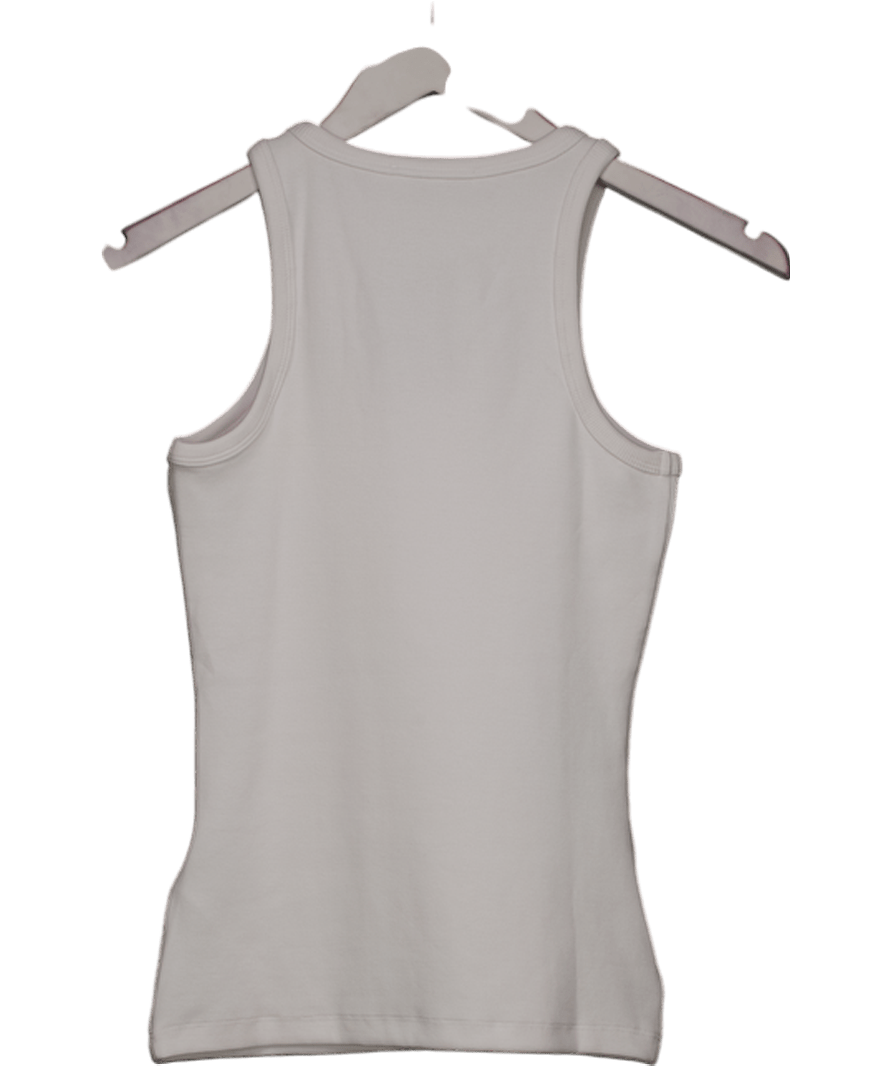 NA - KD White Ribbed Tank UK XS - Reliked