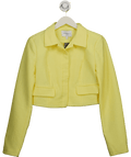 NA - KD X Josefine Hj Lemon Yellow Cropped Blazer UK 6 - Reliked