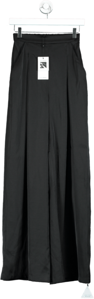 Nadine Merabi Black Daniella Trousers UK XS - Reliked