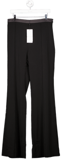 Nadine Merabi Black Charlotte Trousers UK 8