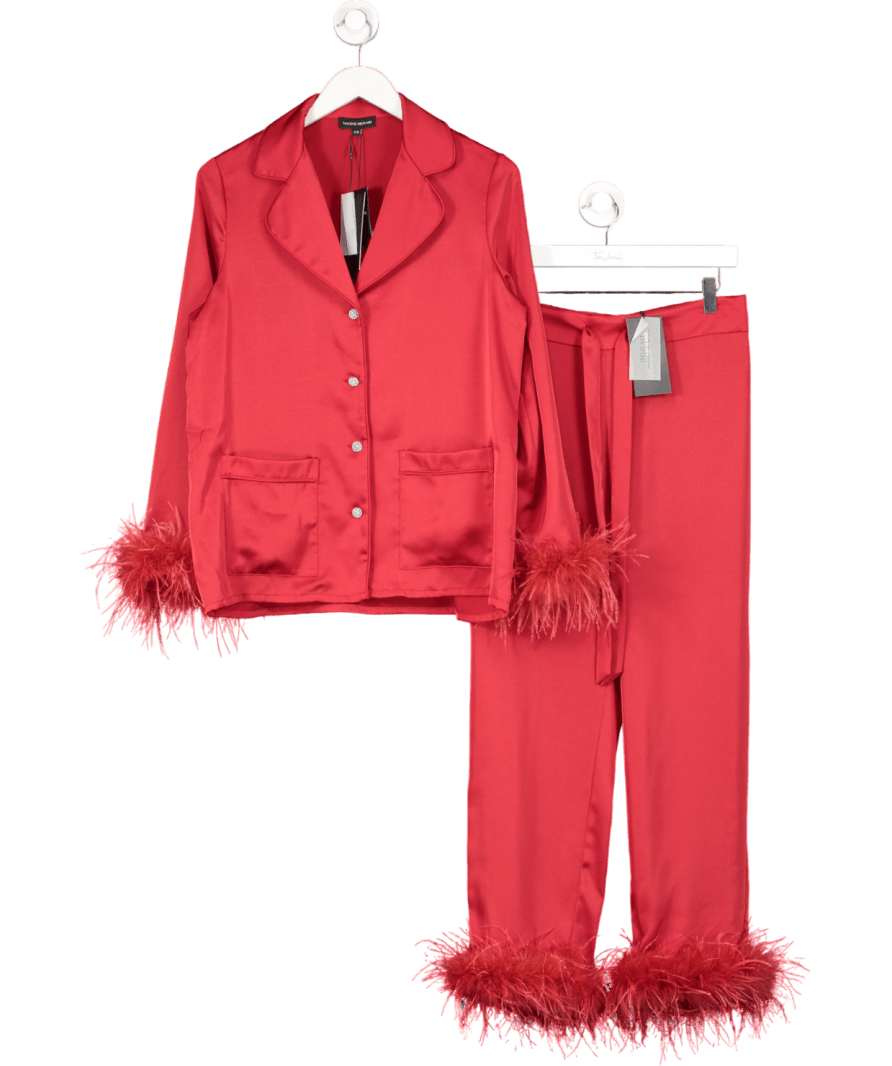 Nadine Merabi Darcie Red Pyjamas UK S/M - Reliked