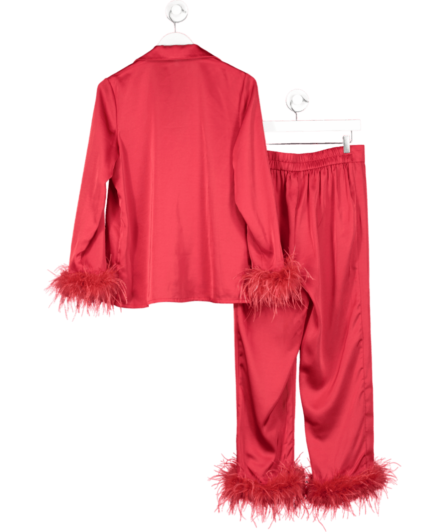 Nadine Merabi Darcie Red Pyjamas UK S/M - Reliked