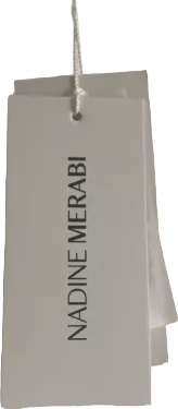 Nadine Merabi Emiliee White Mini Dress With Bow & Detachable Sleeve UK XS - Reliked