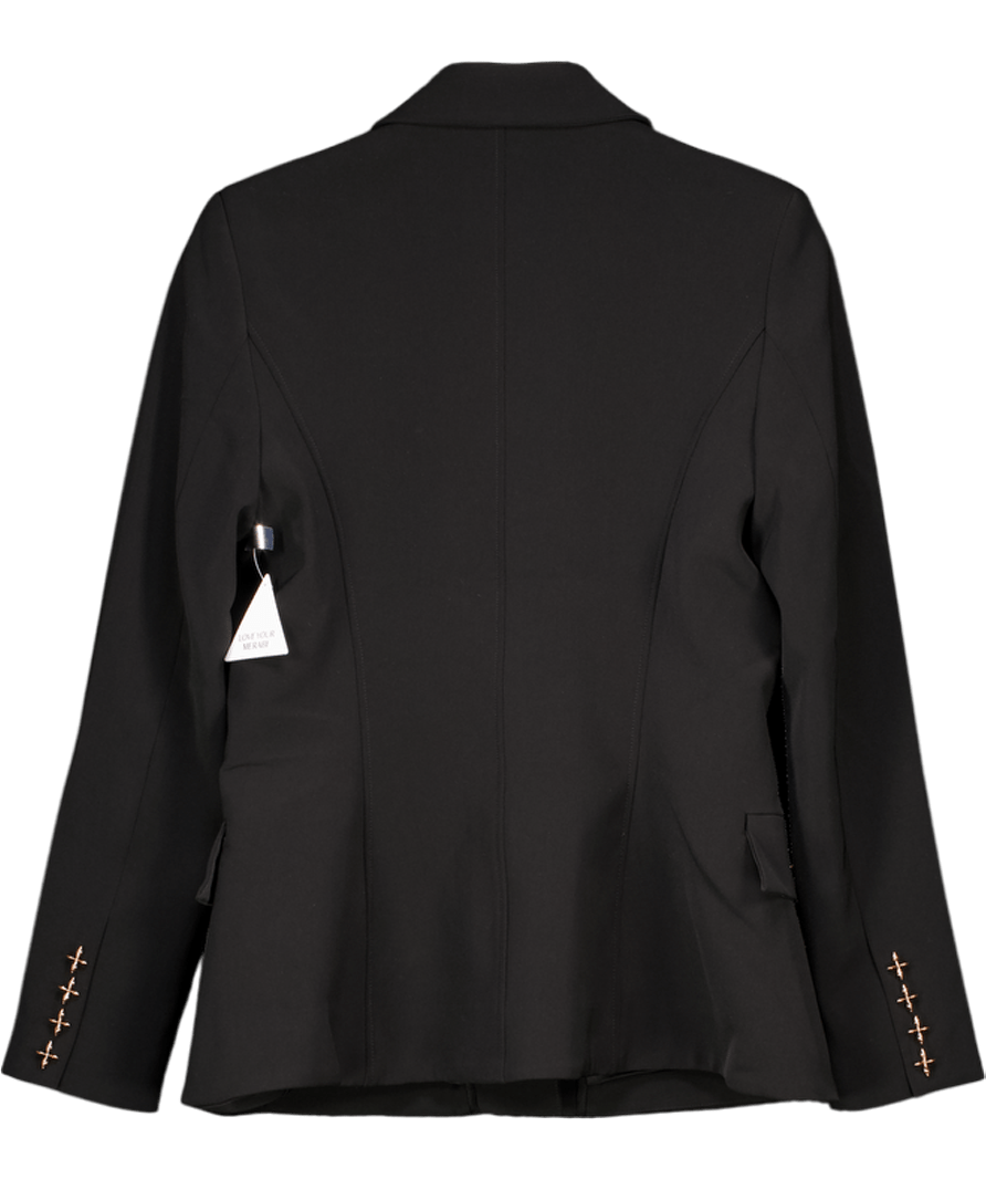 Nadine Merabi Nicola Black Blazer Sz M UK 12 - Reliked