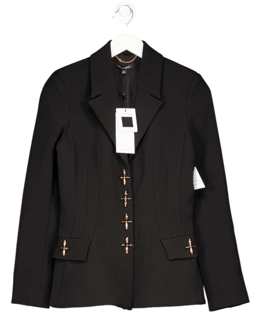 Nadine Merabi Nicola Black Blazer UK S - Reliked