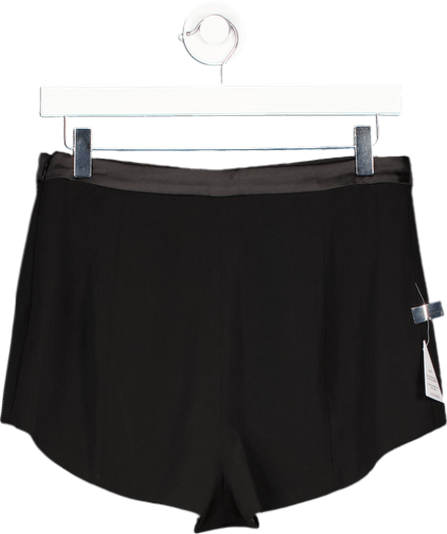 Nadine Merabi Raye Black Micro Shorts UK 10 - Reliked