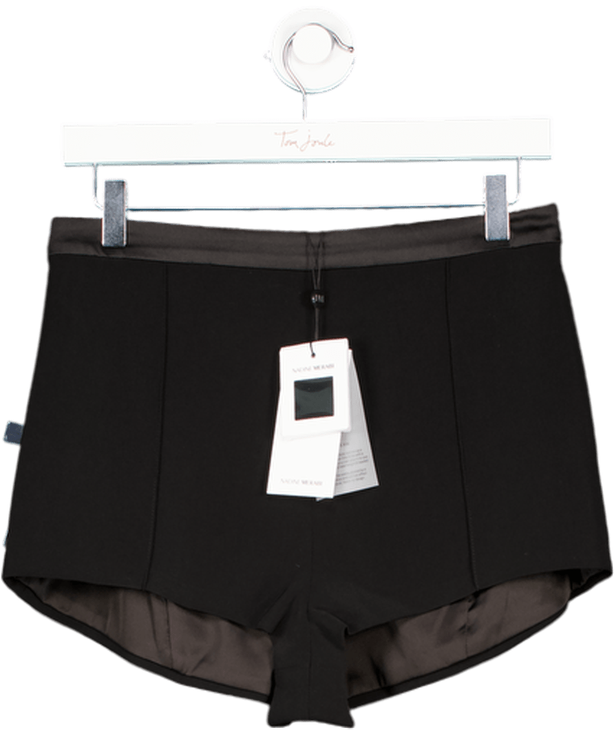 Nadine Merabi Raye Black Micro Shorts UK 10 - Reliked
