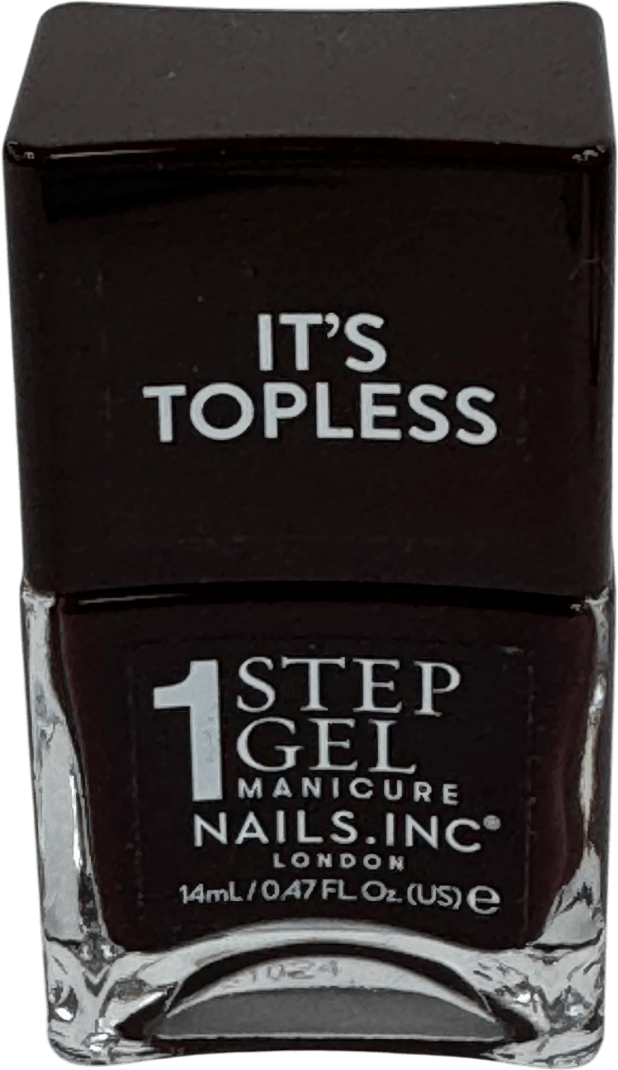 Nails Inc . It’s Topless Gel Nail Polish Leila 14ml - Reliked
