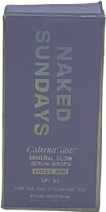 naked sunday Cabanaglow Mineral Serum Drops Sheer Tint Spf50 40ml - Reliked