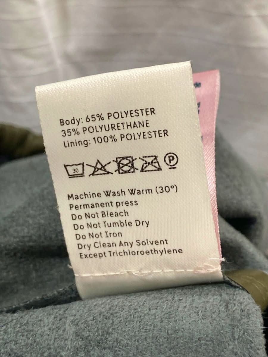 Nanushka Olive Faux Leather Trousers UK XS - Reliked