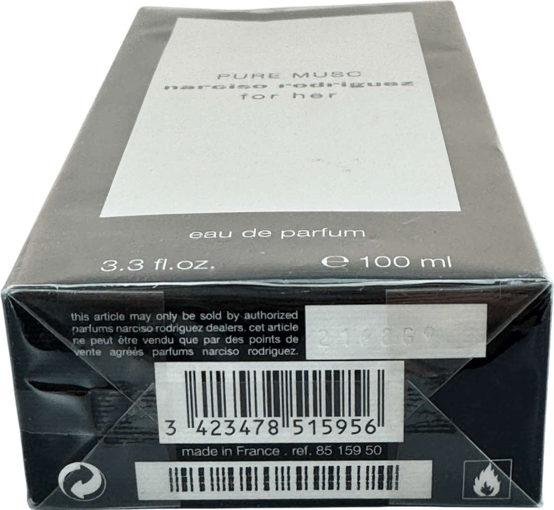 Narciso Rodriguez For Her Pure Musc Eau De Parfum 100ml - Reliked