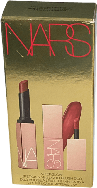 NARS Afterglow Lipstick And Mini Liquid Blush Duo Afterglow/aragon One size - Reliked