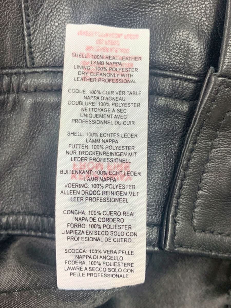 Nasty Gal Black Real Leather Pleat Front Short UK 4 - Reliked