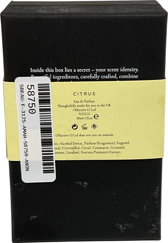 N.C.P Olfactive Citrus Eau De Parfum Citrus 30ml - Reliked