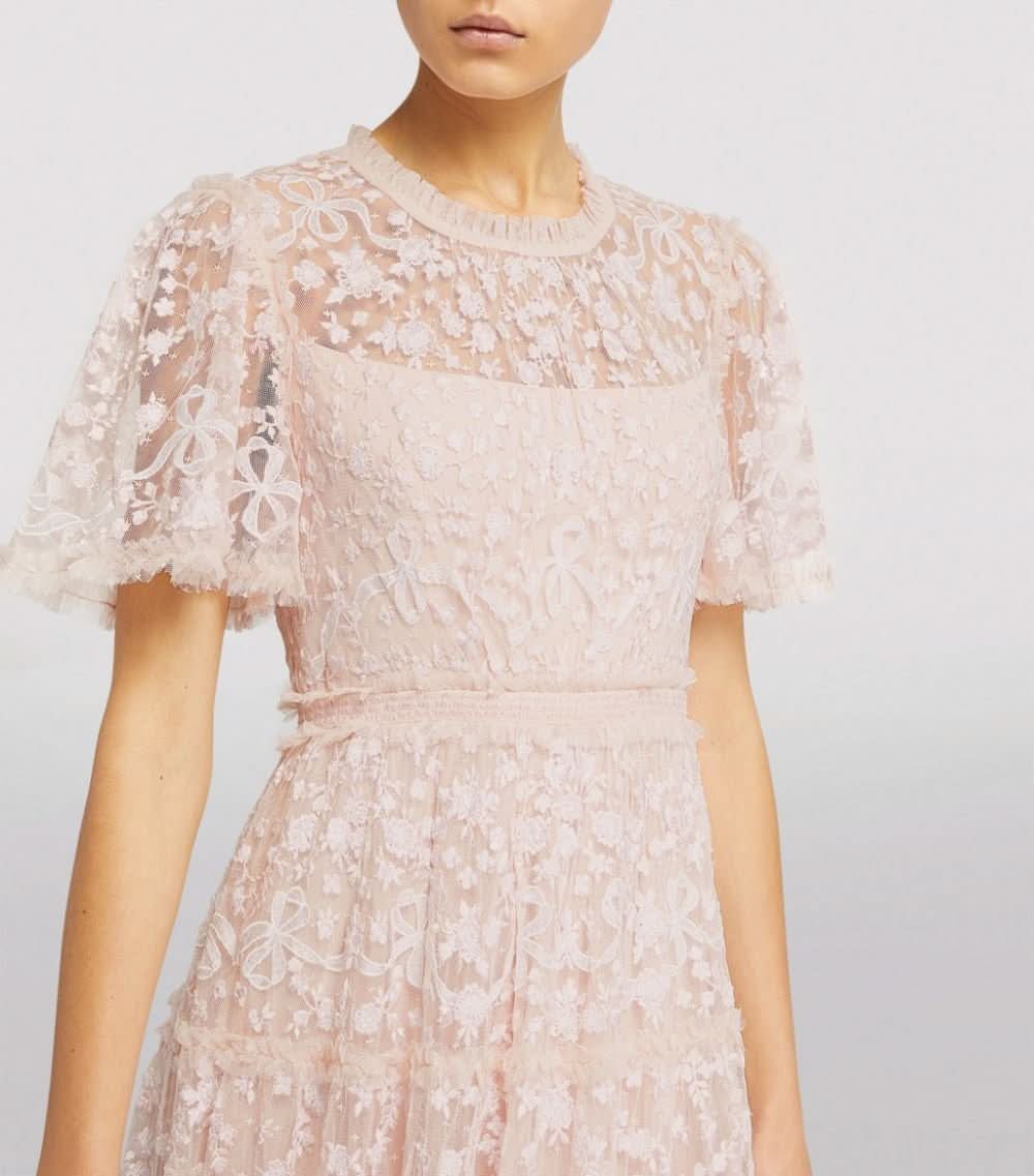 Needle & Thread Petal Pink Emiliana Gown UK 14 - Reliked