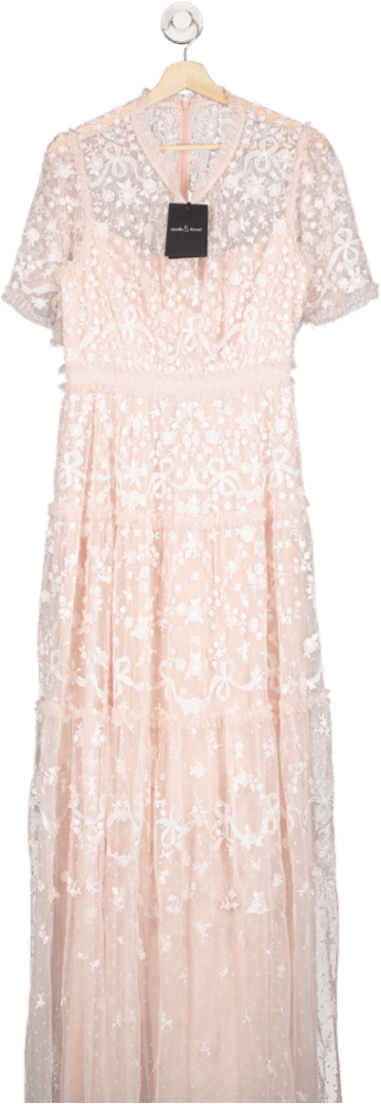 Needle & Thread Petal Pink Emiliana Gown UK 14 - Reliked