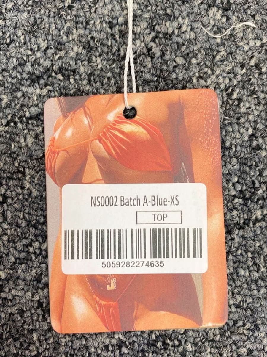 Neena Blue Swim Bikini Top XS - Reliked