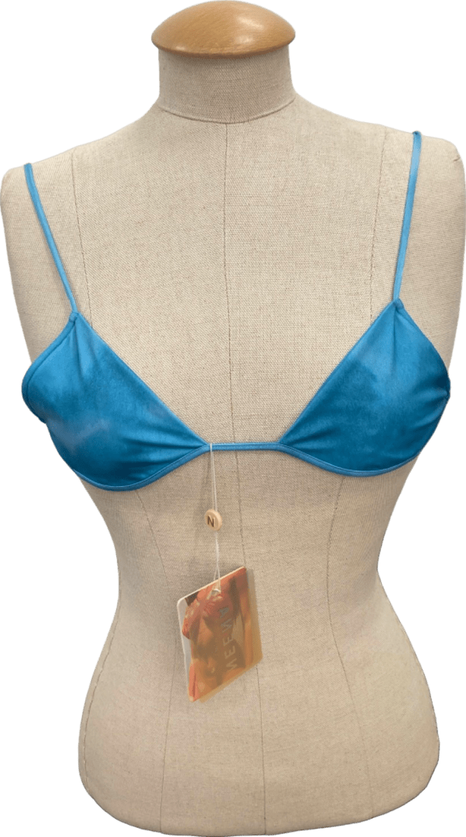 Neena Blue Swim Top XS - Reliked