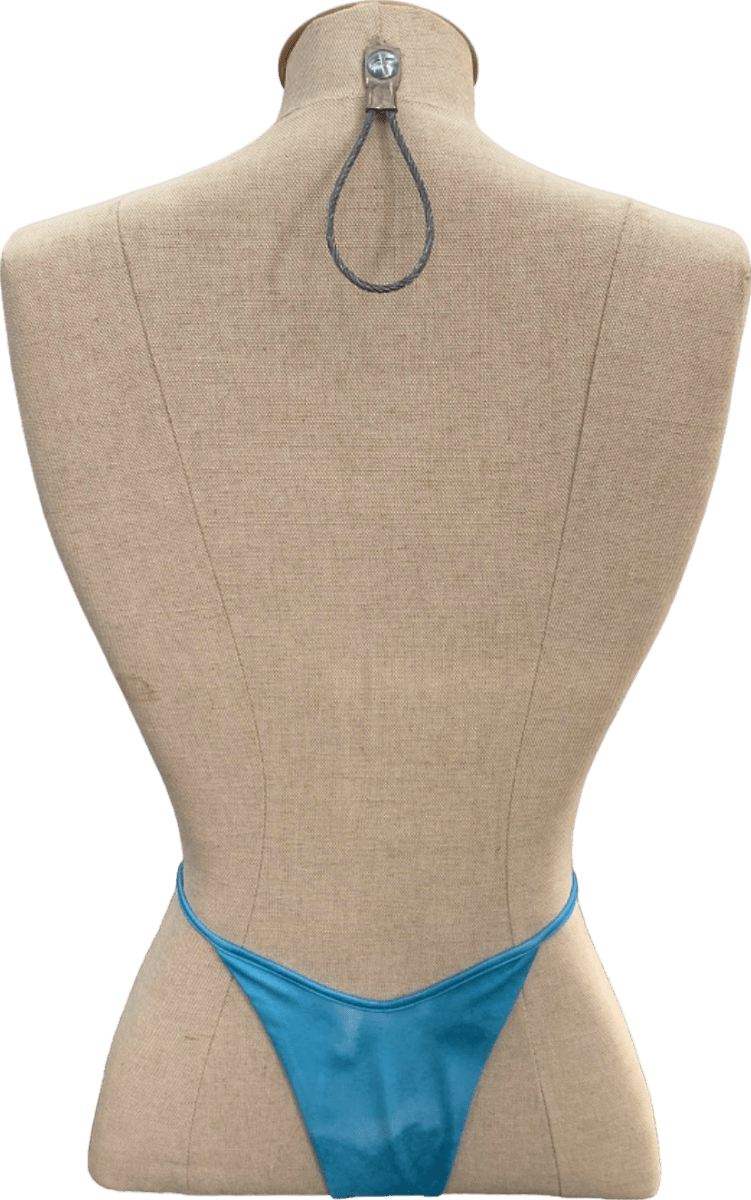 Neena Swim Blue Thong UK S - Reliked