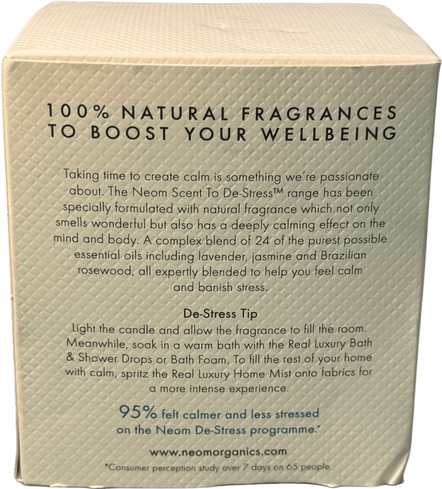 NEOM Real Luxury Candle (1 Wick) 185g - Reliked