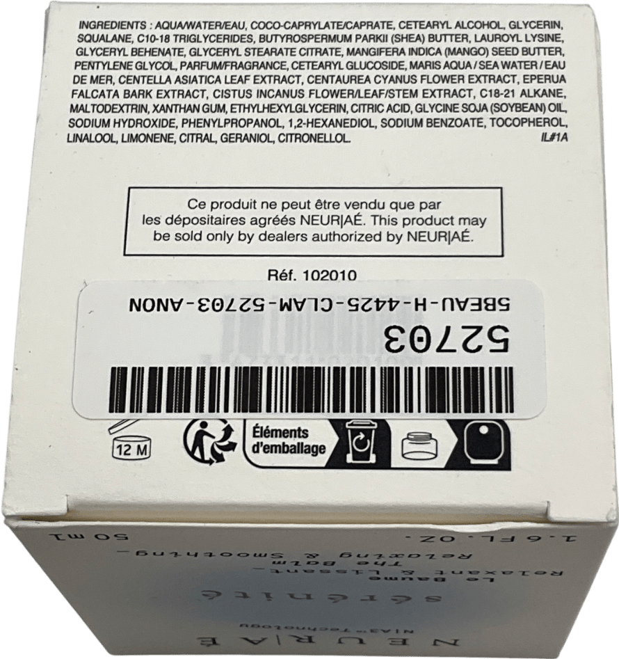 neurae The Balm Relaxing & Smoothing 50ml - Reliked