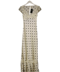 Never Fully Dressed Cream Butterfly Babe Maxi Dress UK XS - Reliked