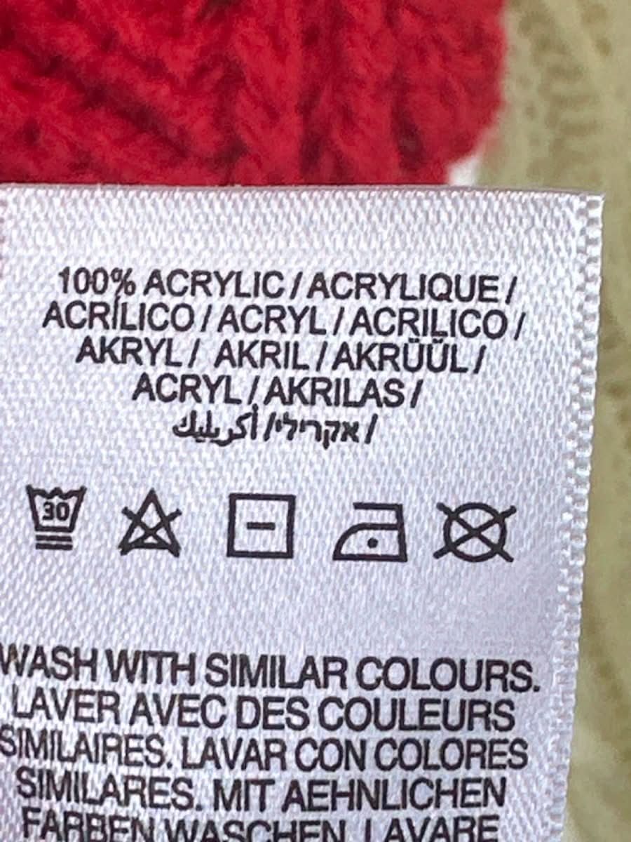 Never Fully Dressed Cream/ Pink Ruffle Cable Jumper UK L - Reliked