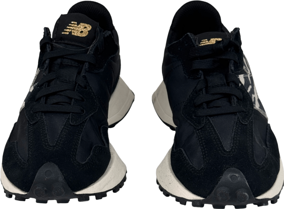 New Balance 327 Black Zebra Trainers UK 5 EU 38 👠 - Reliked