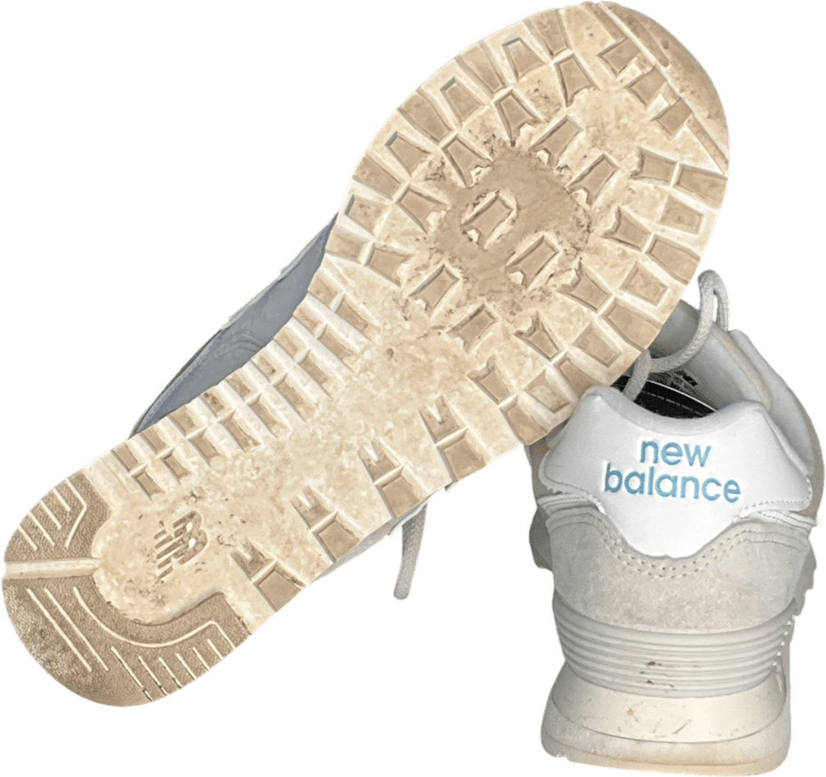 New Balance Cream 574 Trainers UK 9 EU 43 👞 - Reliked