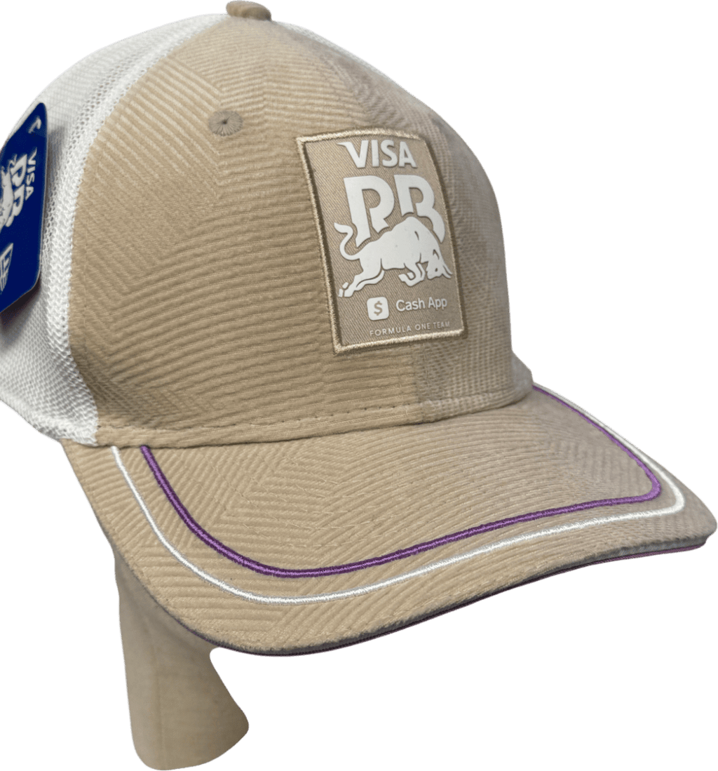 New Era Beige 9seventy Visa Cash App Racing Bulls Monaco Race Special One Size - Reliked