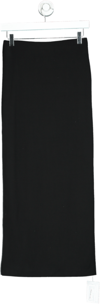 New Look Black Midi Skirt UK 8 - Reliked