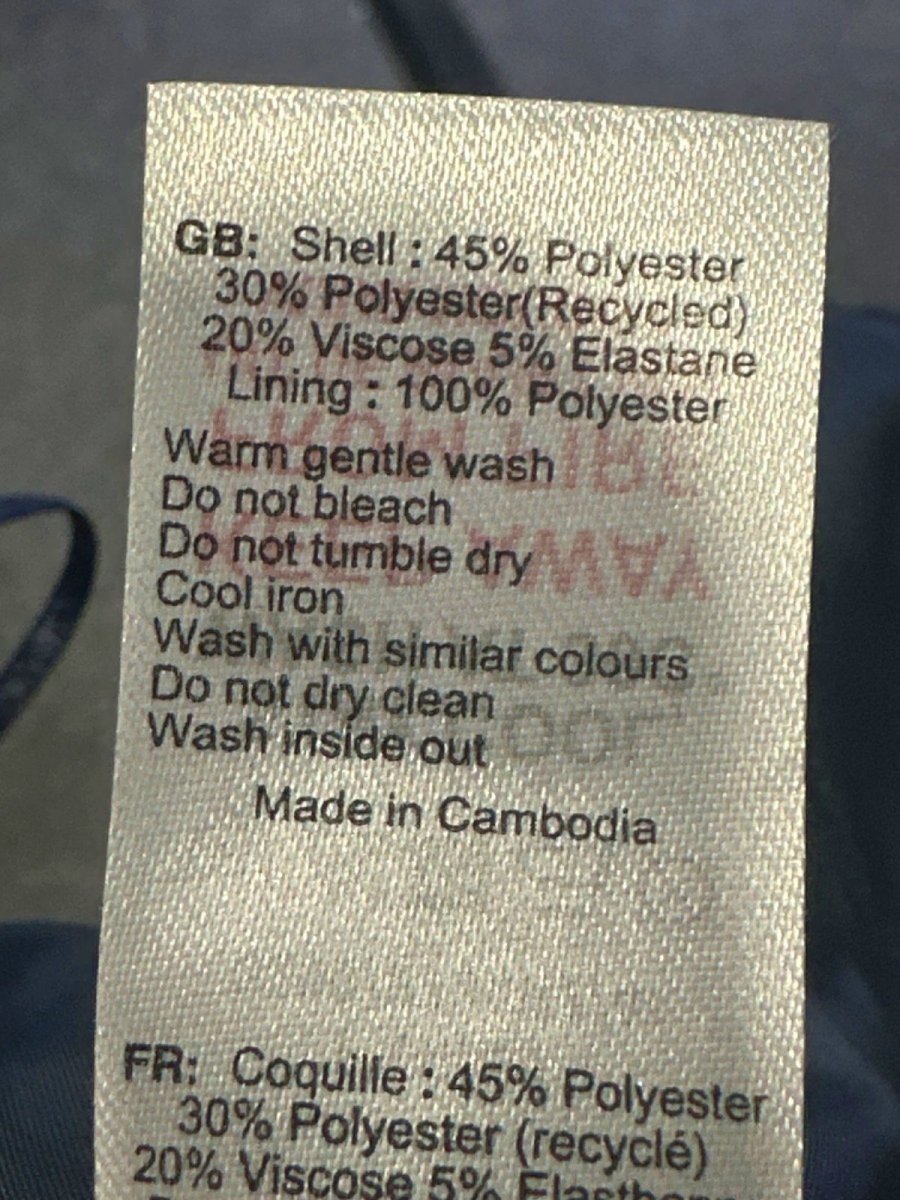 New Look Navy Wide Leg Trousers UK 6 - Reliked