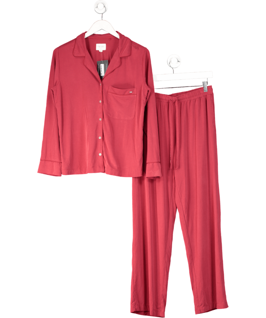 Next Red Make Time To Dream Pyjama Set UK 10 - Reliked