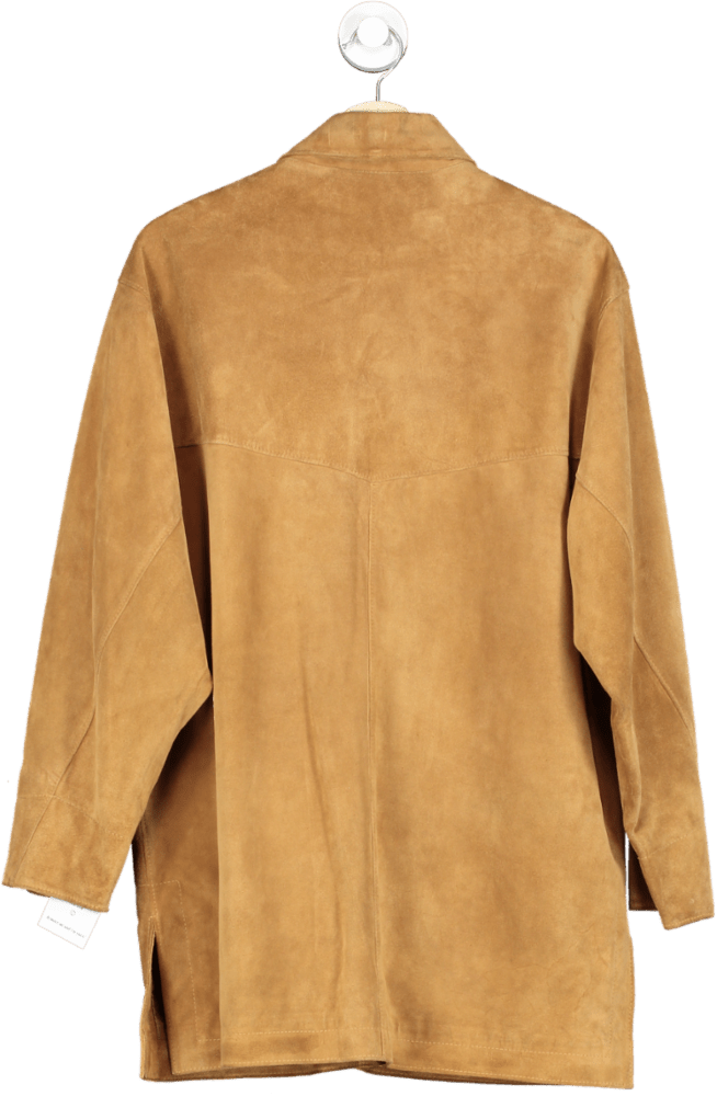 Next Tan Suede Jacket UK MEDIUM - Reliked