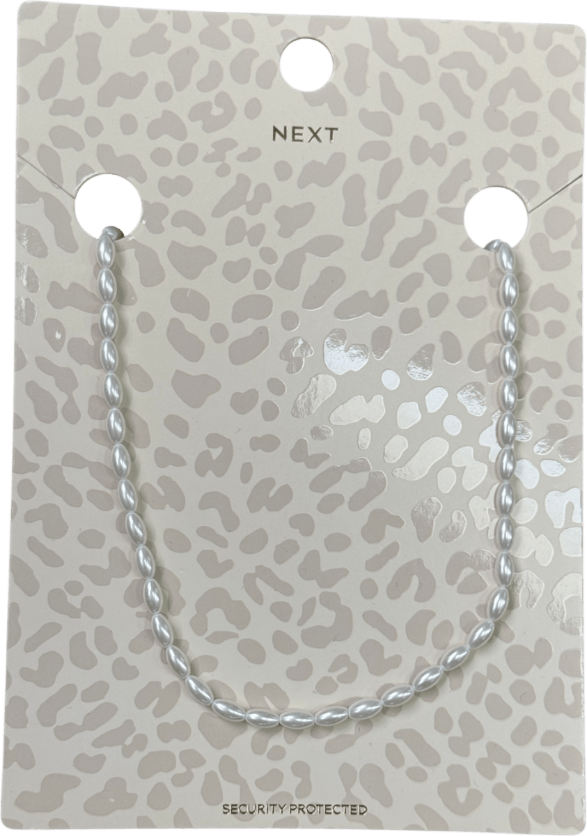 Next White Seed Pearl Necklace - Reliked