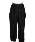 Nike Black High Waisted Velour Joggers UK XXL - Reliked