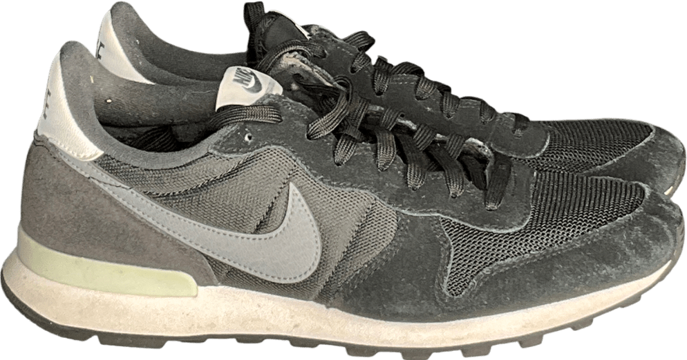 Nike Black Internationalist By You Custom Men's Shoe UK 8.5 EU 42.5 👞 - Reliked