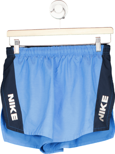 Nike Blue Dri - Fit Shorts UK 8 - Reliked