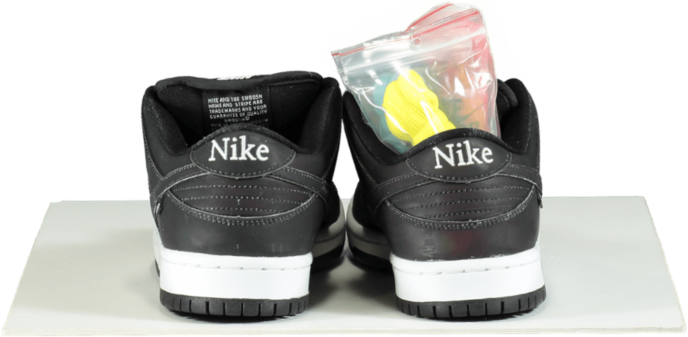 Nike CZ5123 Black SB Dunk Low Pro QS Trainers UK 8.5 👟 - Reliked