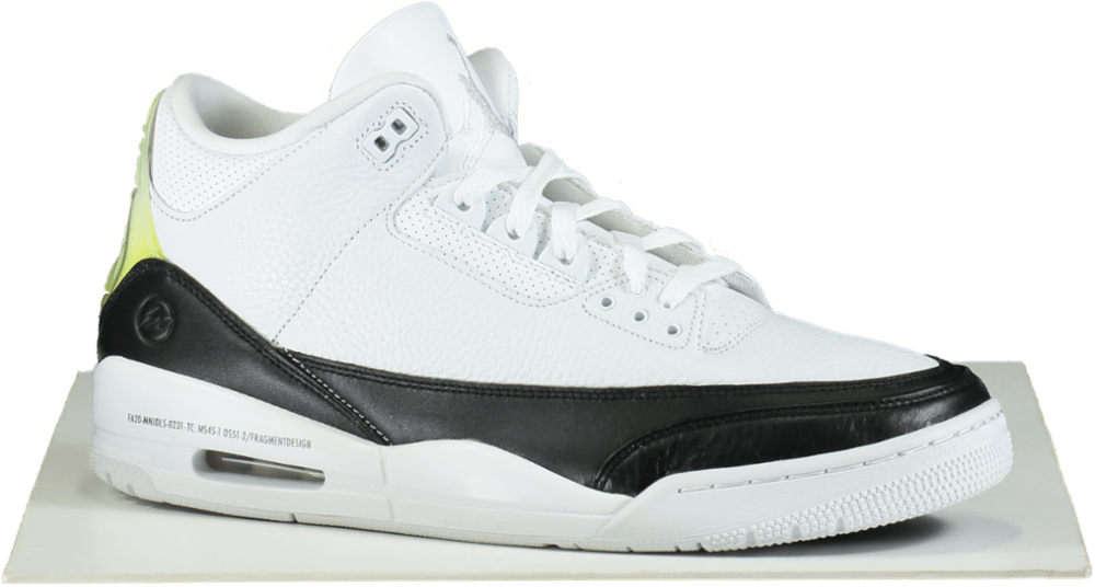 Nike DA3595 White/Black Air Jordan 3 Retro SP Trainers UK 12 👟 - Reliked